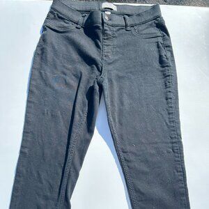Falls Creek Black Pull-On Jeggings – Size Medium